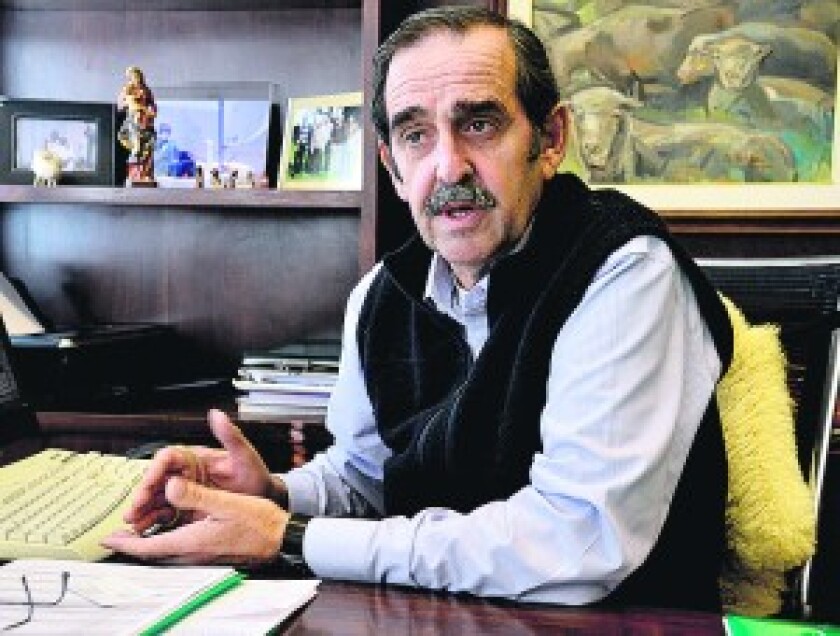 Nota a Pedro Otegui , presidente de la Camara Mercantil de Productos, Mvdeo., foto Francisco Flores, nd 20150602 - Archivo El Pais