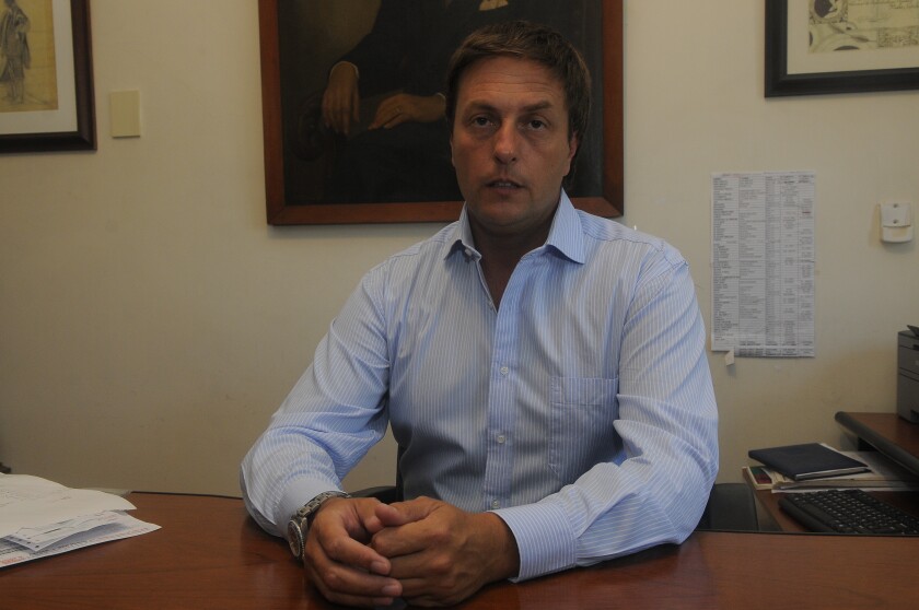 Nota a Ricardo Reilly Arrarte, presidente de la ARU, Mvdeo., ND 20160218, foto Ariel Colmegna
