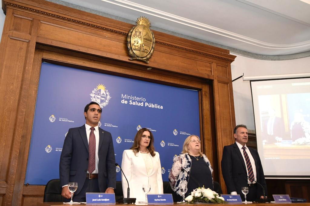 Ceremonia de despedida de Daniel Salinas del MSP