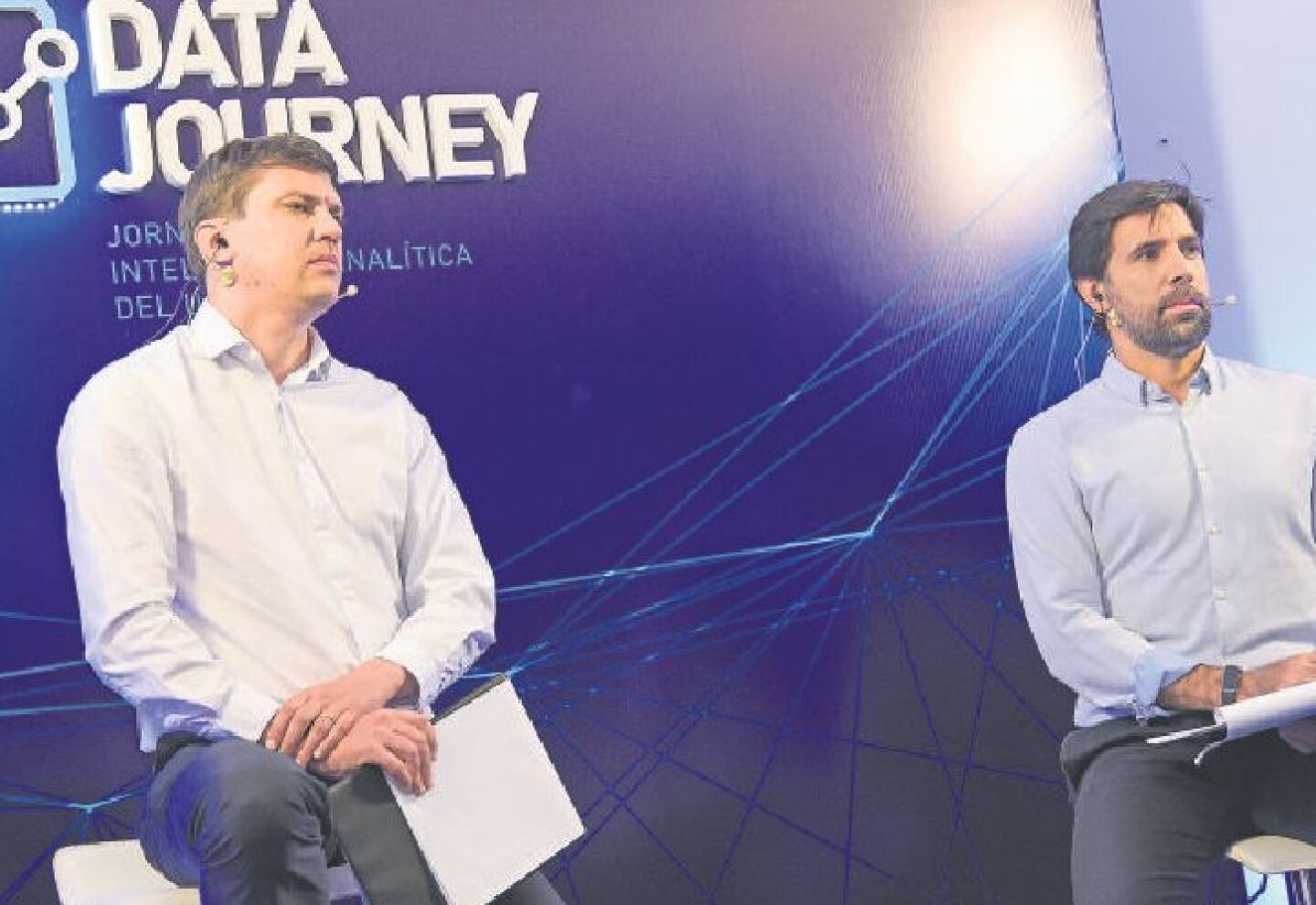 Mauricio Giacometti y Antonio Larronda fueron los moderadores. Foto: L. Mainé