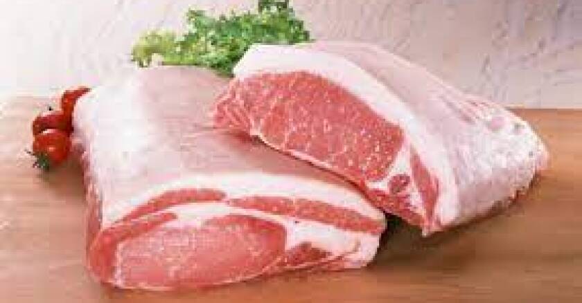 carne de cerdo.