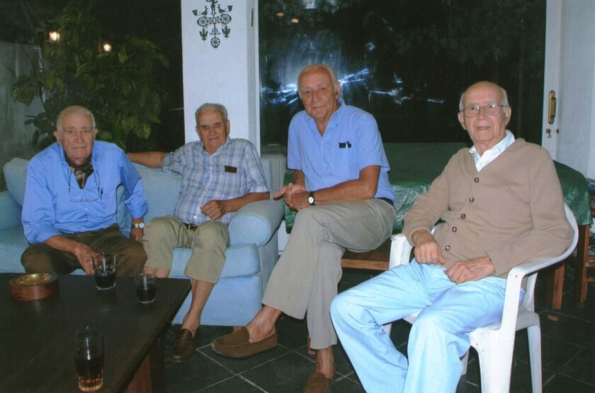 Zorrilla Hermanos de izquierda a derecha: Gonzalo, Ricardo, Enrique y Paco