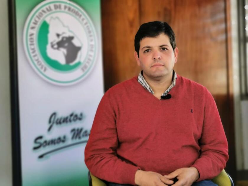 Leandro Galarraga, presidente de la Anpl