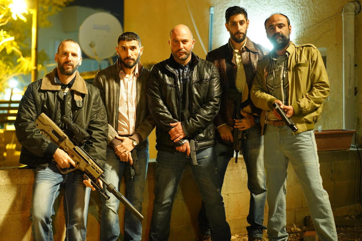 Parte del elenco de Fauda