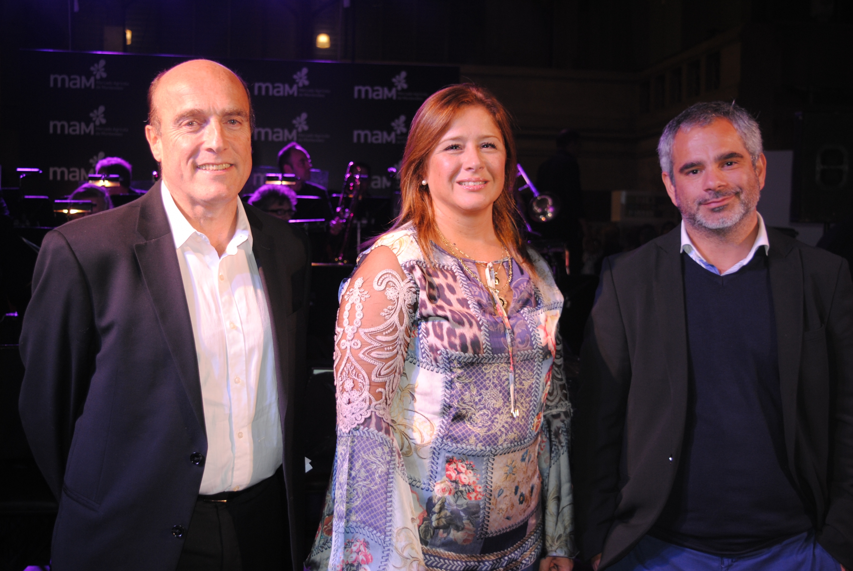 Oscar Curuchet, María Elisa Areán, Daniel Martínez.