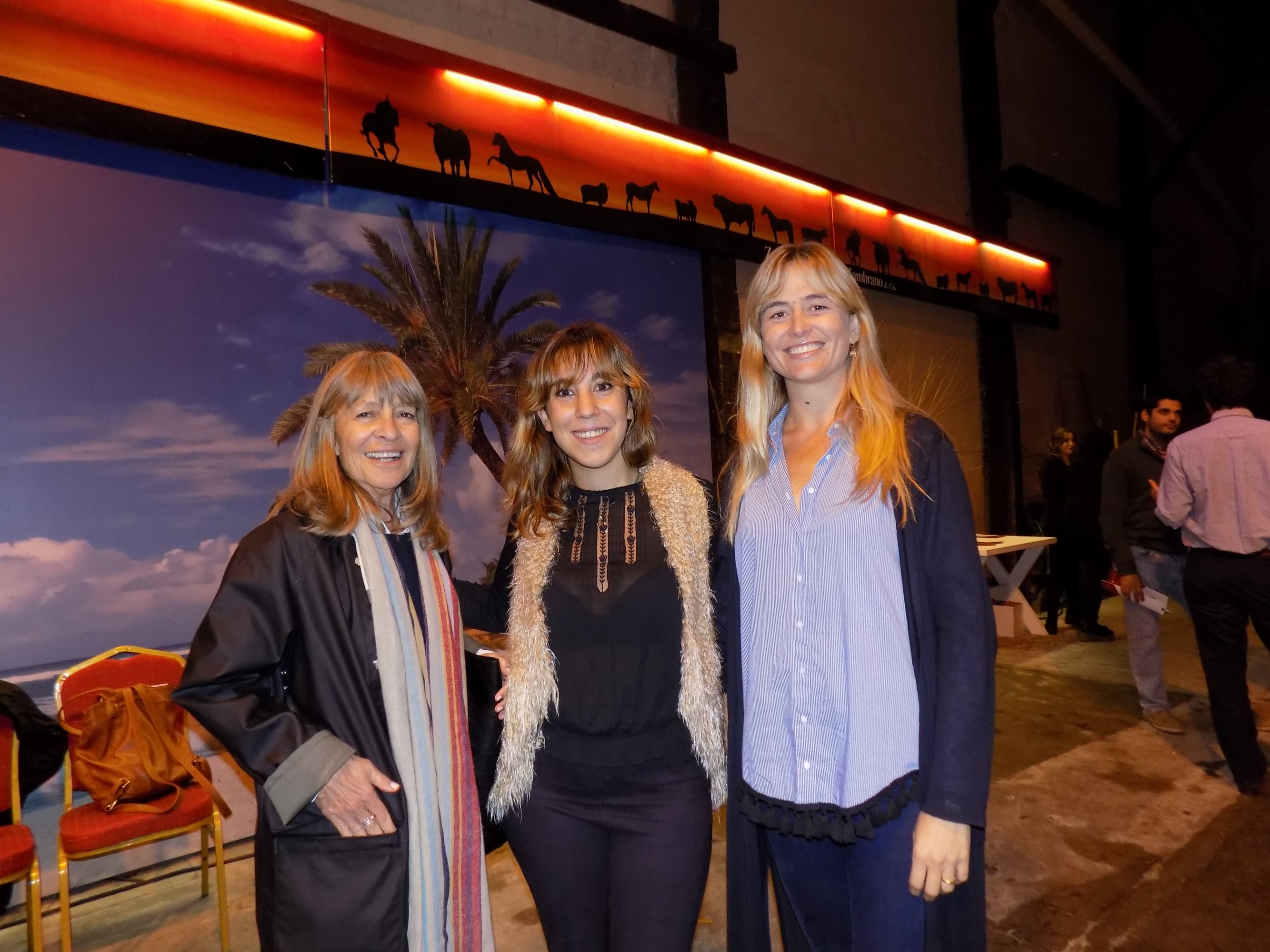 Beatriz Zerbino, Valentina Muñoz, Francisca Gómez.