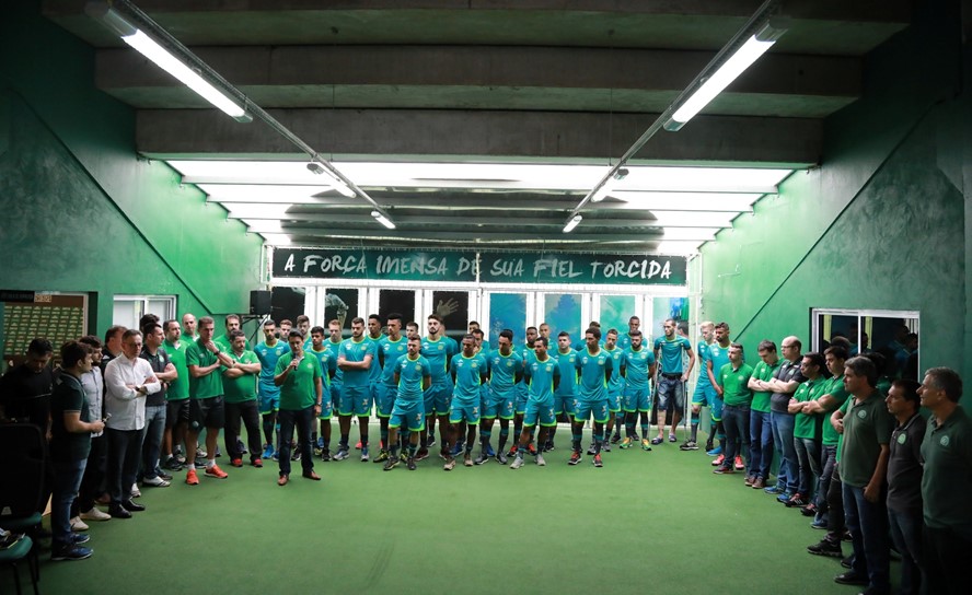 El inicio de la pretemporada para Chapecoense. Foto: Reuters