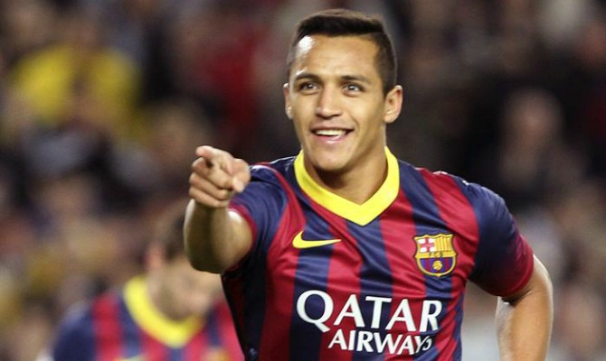 Alexis Sánchez admitió que defraudo a la Hacienda cuando jugaba en Barcelona. Foto: EFE