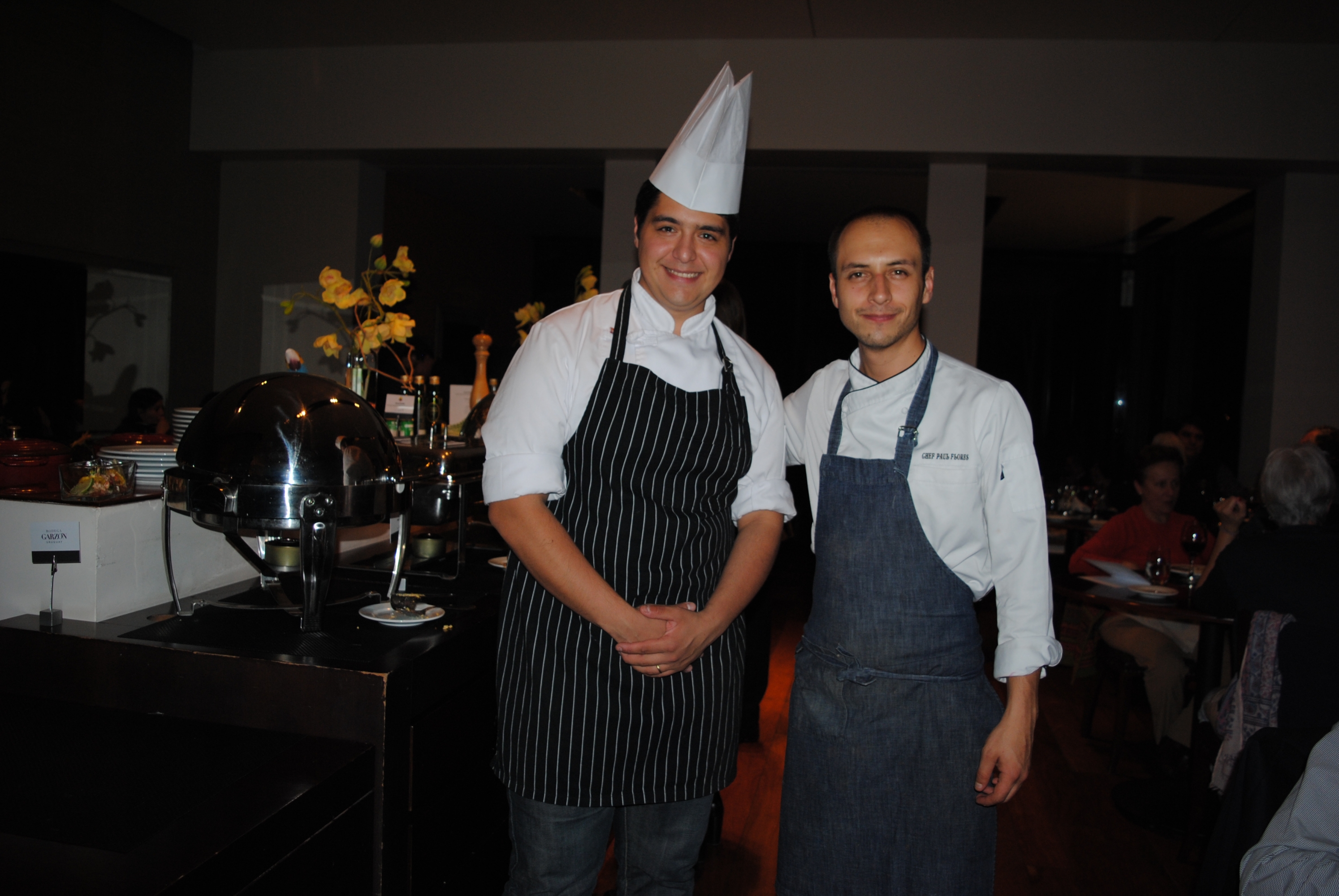 Edison López, Paul Flores.