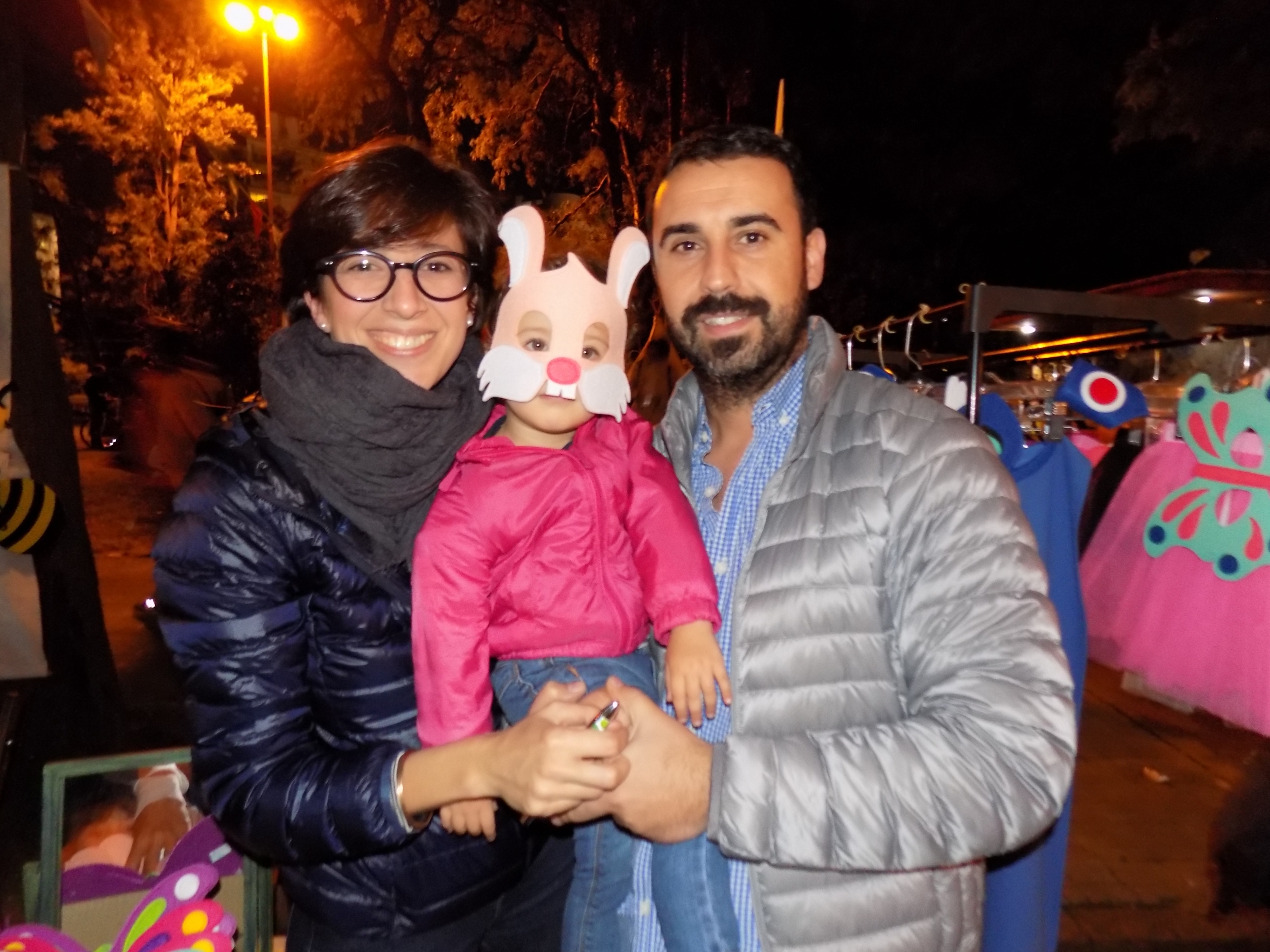 Lucía Mangado, Nina Pignataro, Carlos Pignataro.