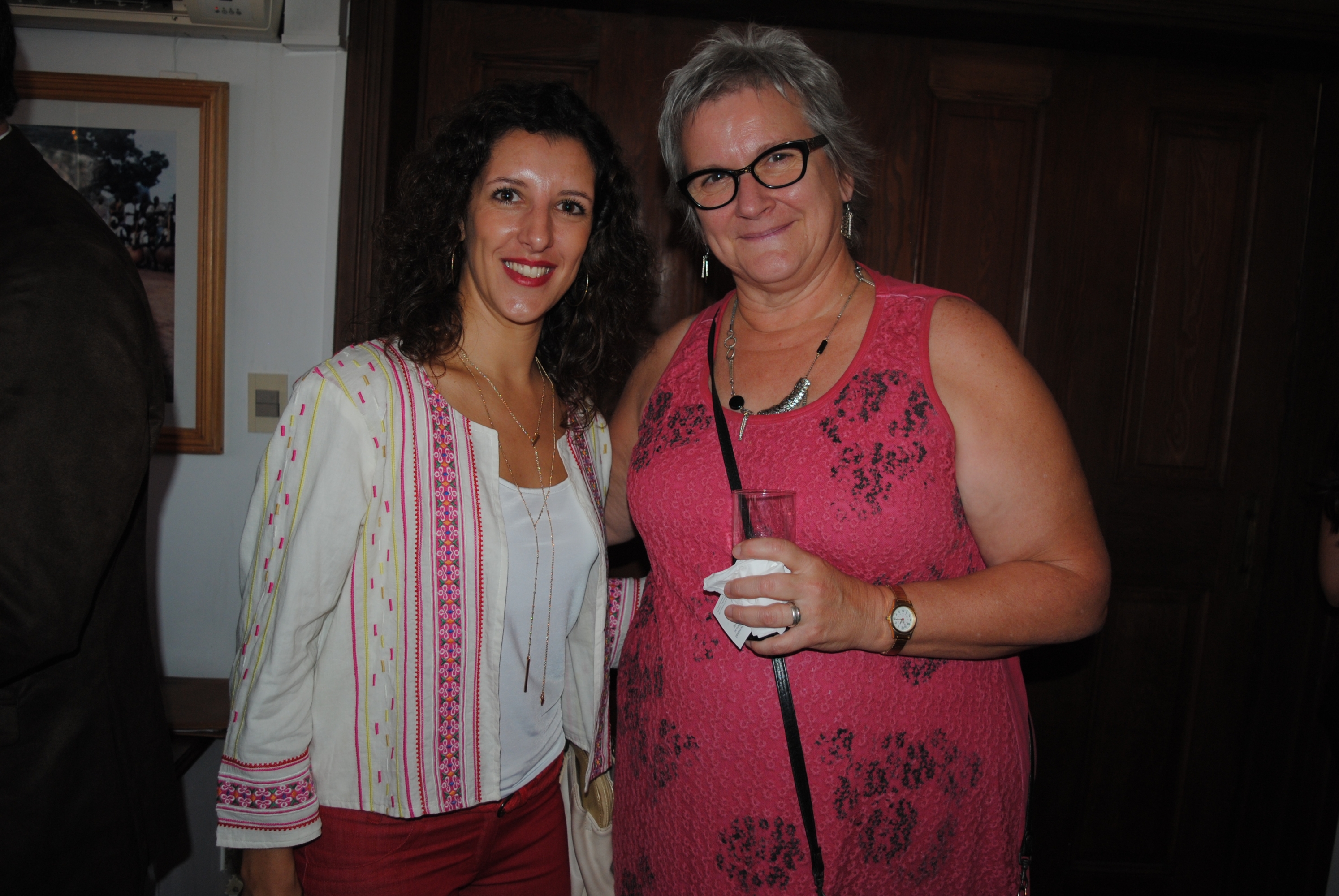 Natalia Rehermann, Embajadora de Canadá Joanne Frappier.