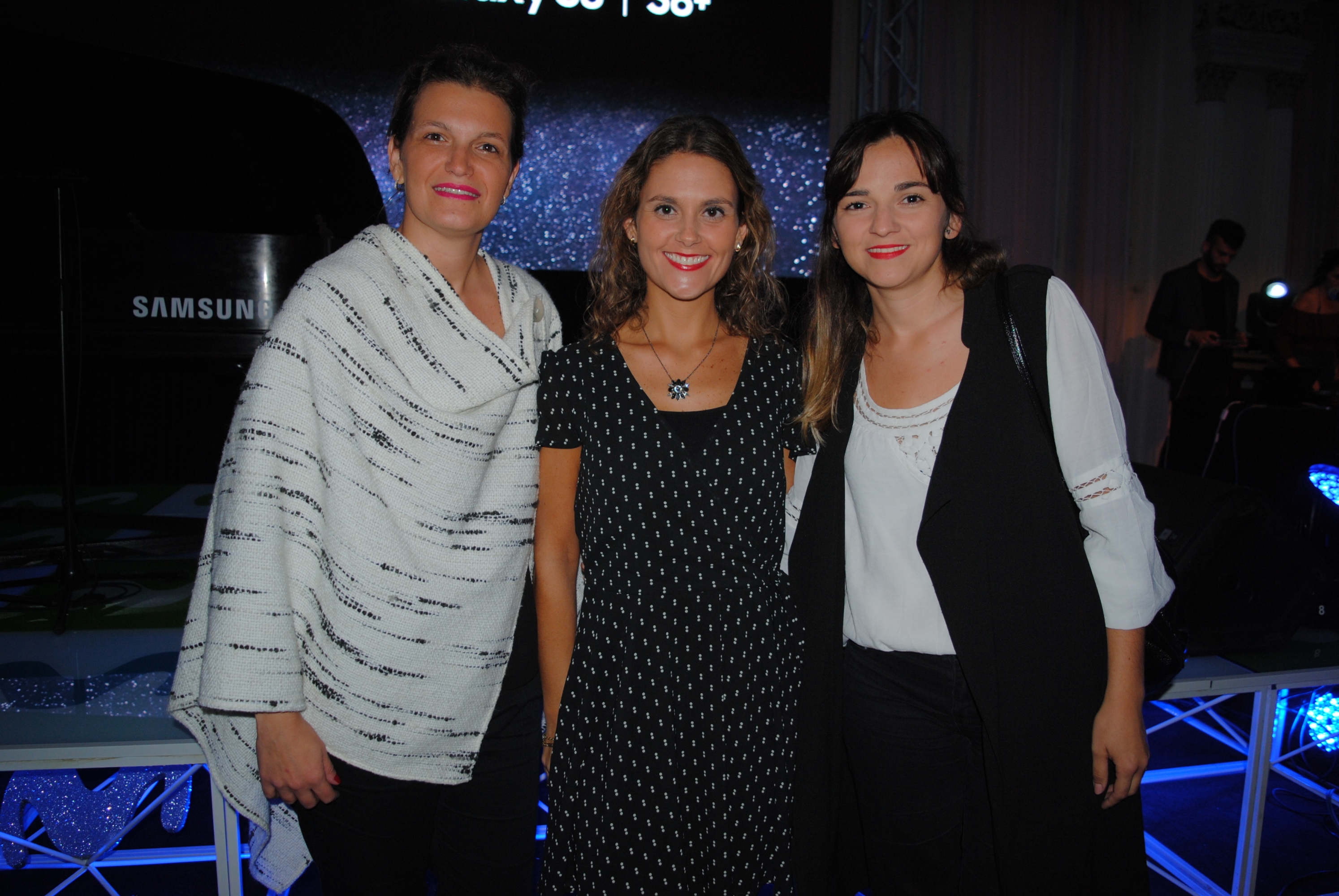 Inés Jakubovski, Carolina Palma, Ingrid Pagani.