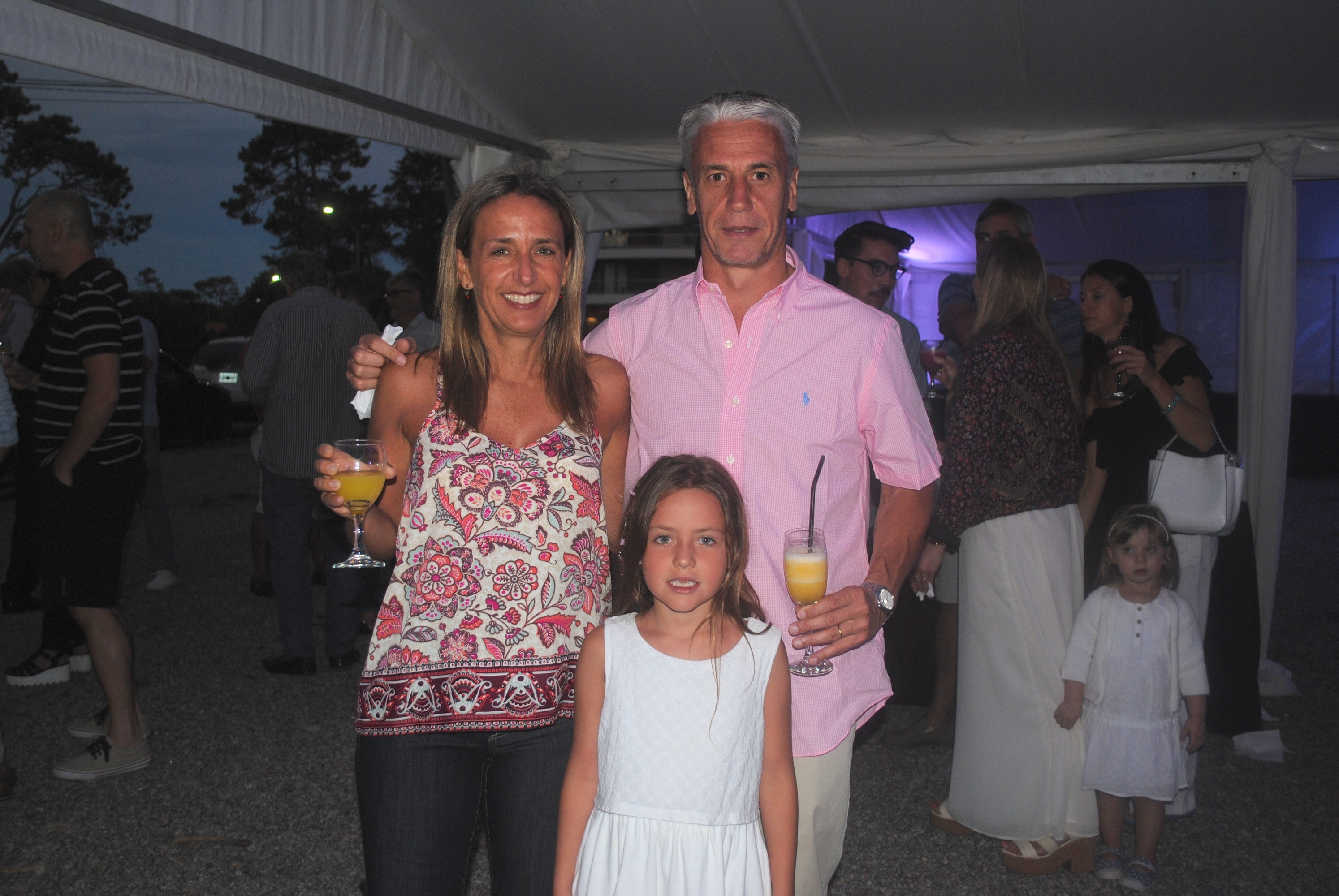 Paula Lorenzi, Victoria y Alejandro Lacordelle.