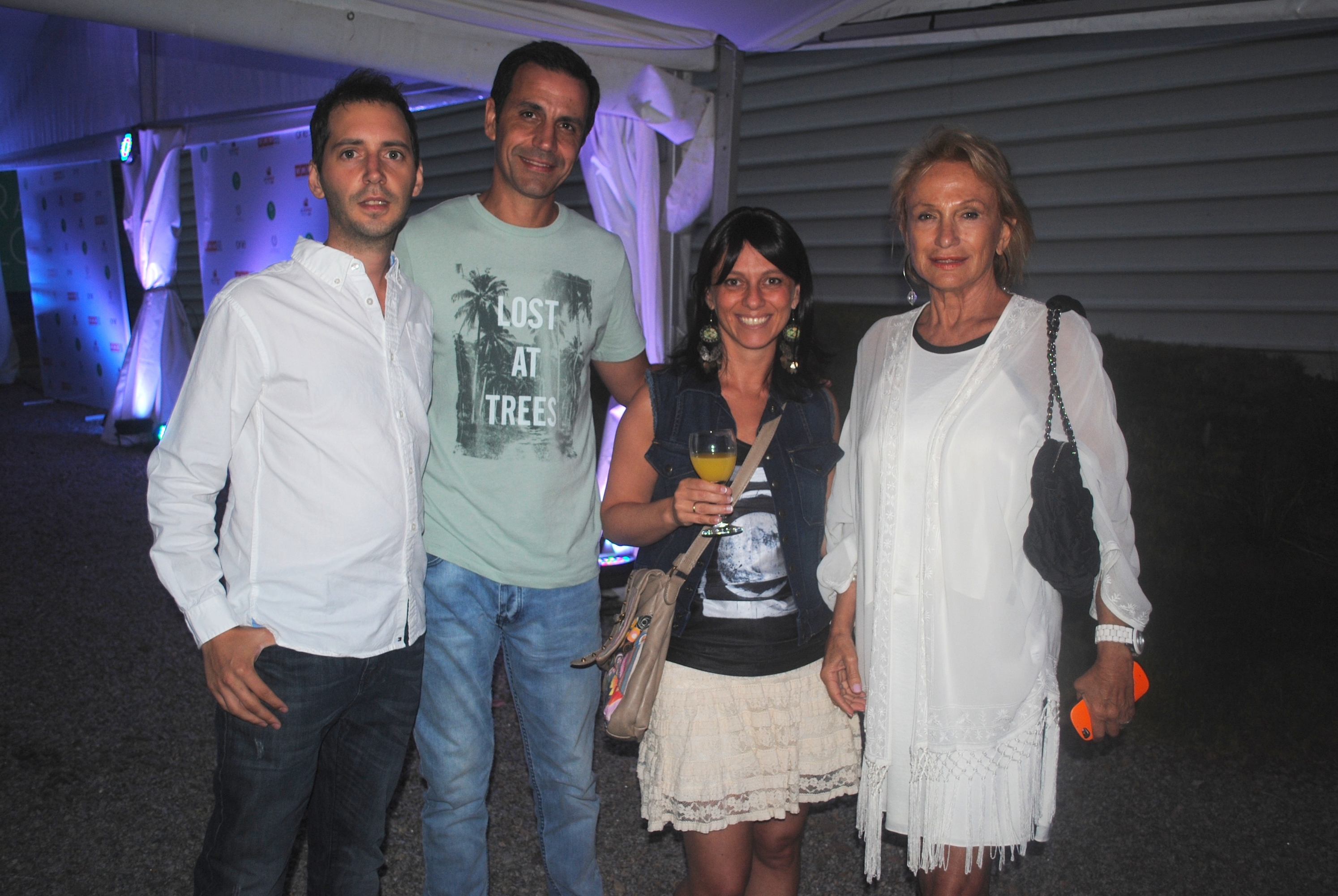 Juan Pablo Parolin, Diego Fávrega, Cecilia Curvelo, Nana Lavagna.