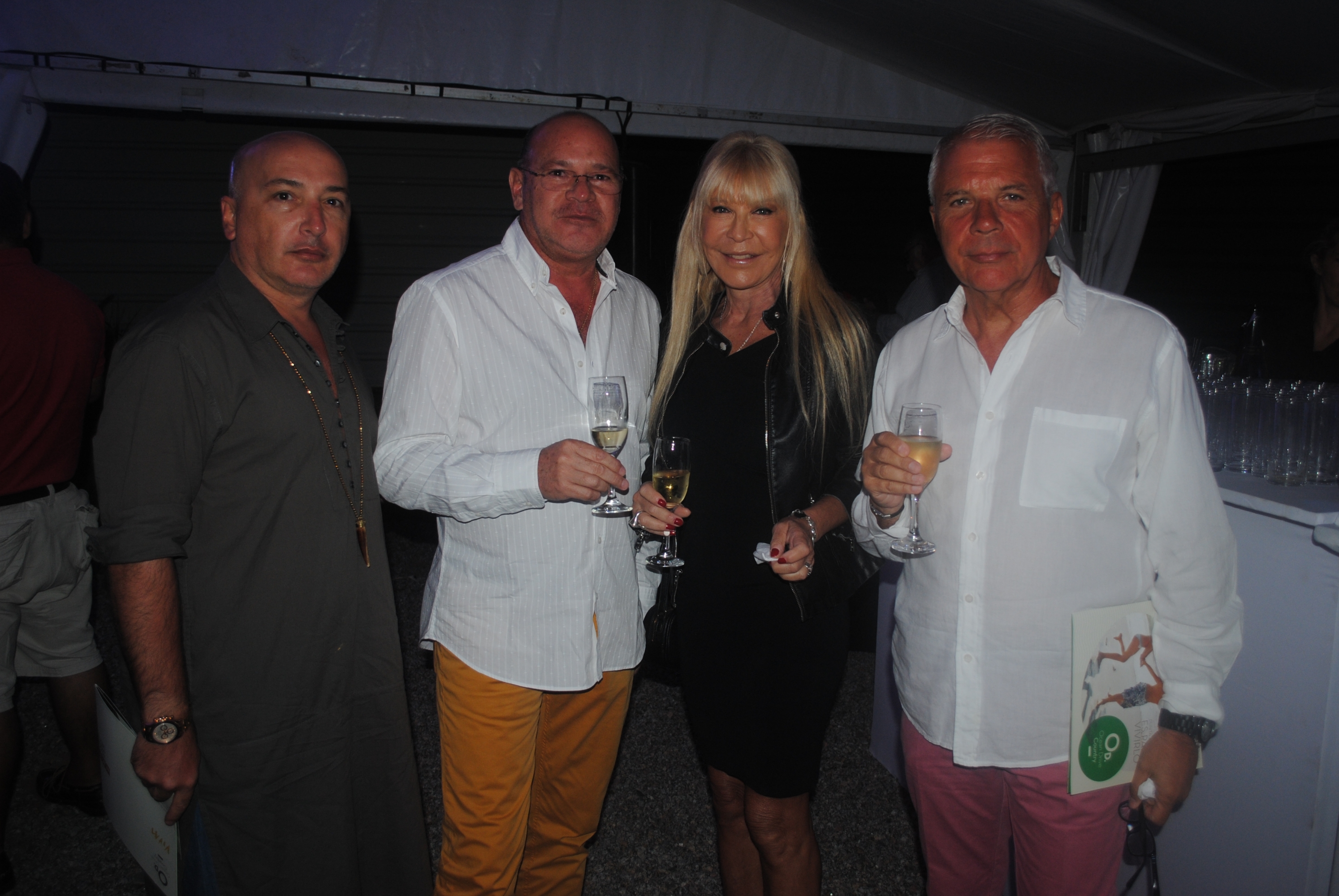 Fernando Galatro Balmaceda, Gustavo Balmaceda, Marilyn y Eduardo Trilla.