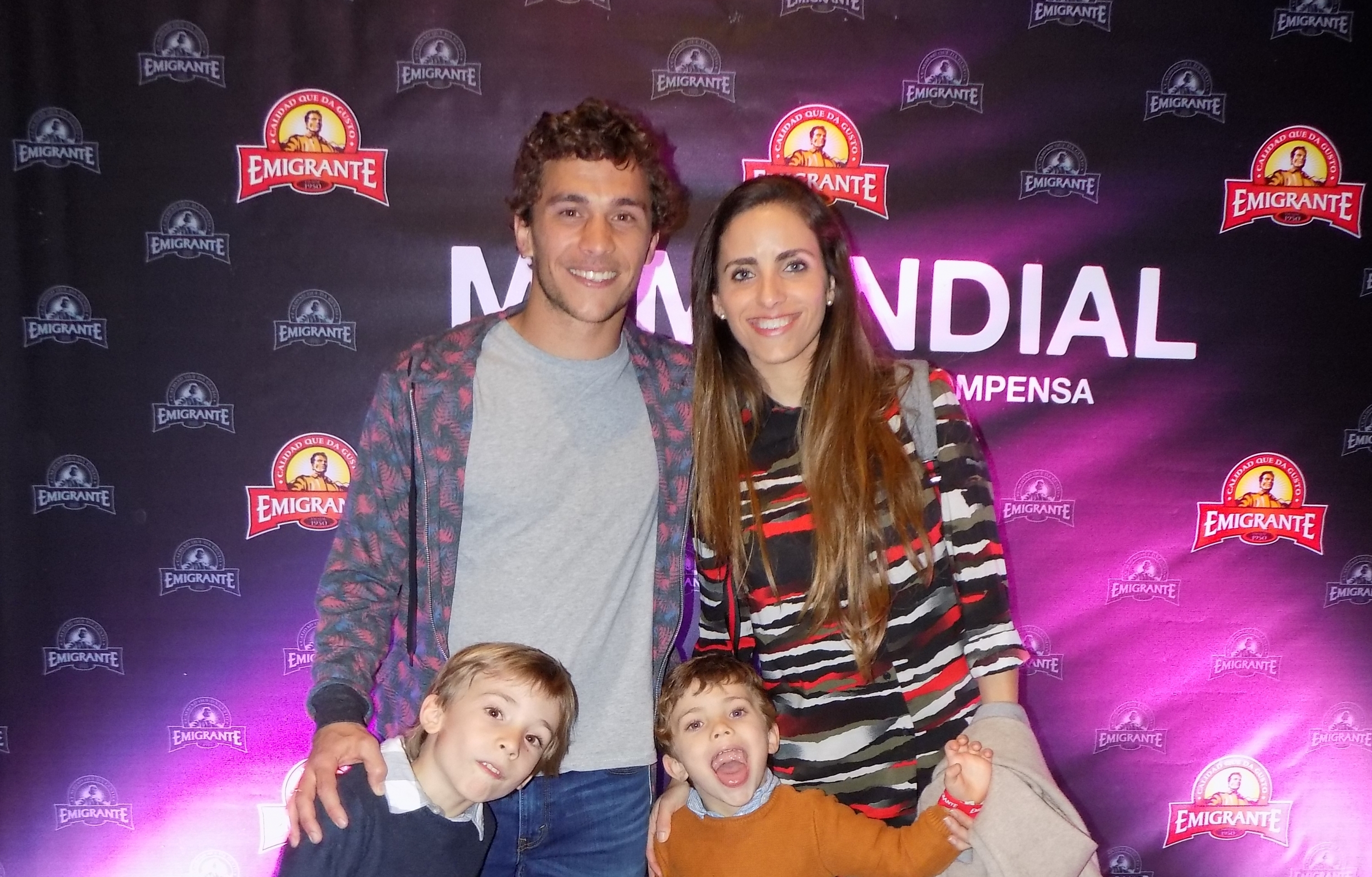 Lautaro y Alejo, Sebastián y Valentina González.
