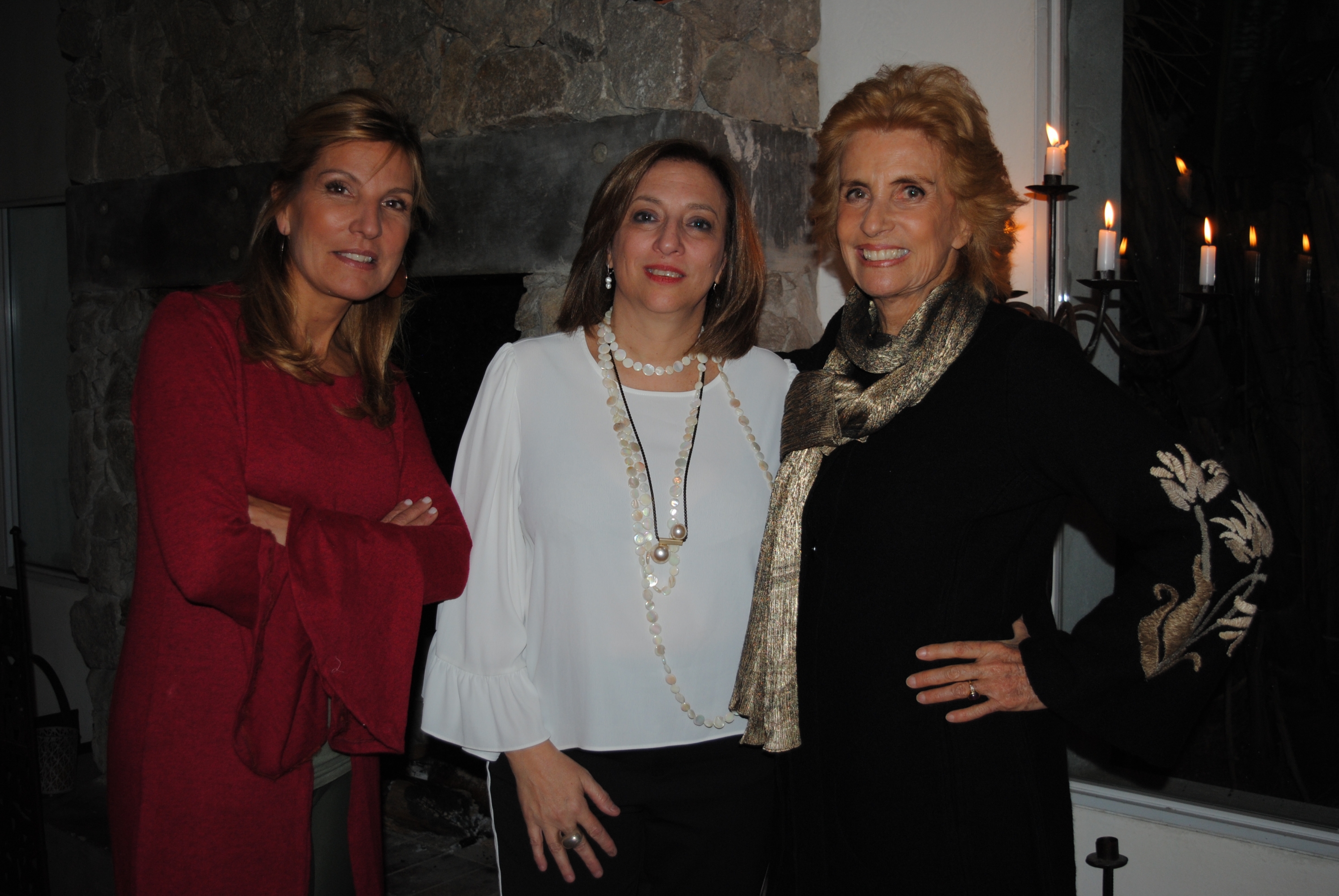 Verónica García Mansilla, Mónica Bottero, Julia Rodríguez Larreta.