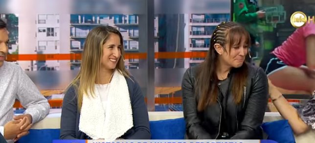 Chris Namús se emocionó en Desayunos informales (Captura tv)