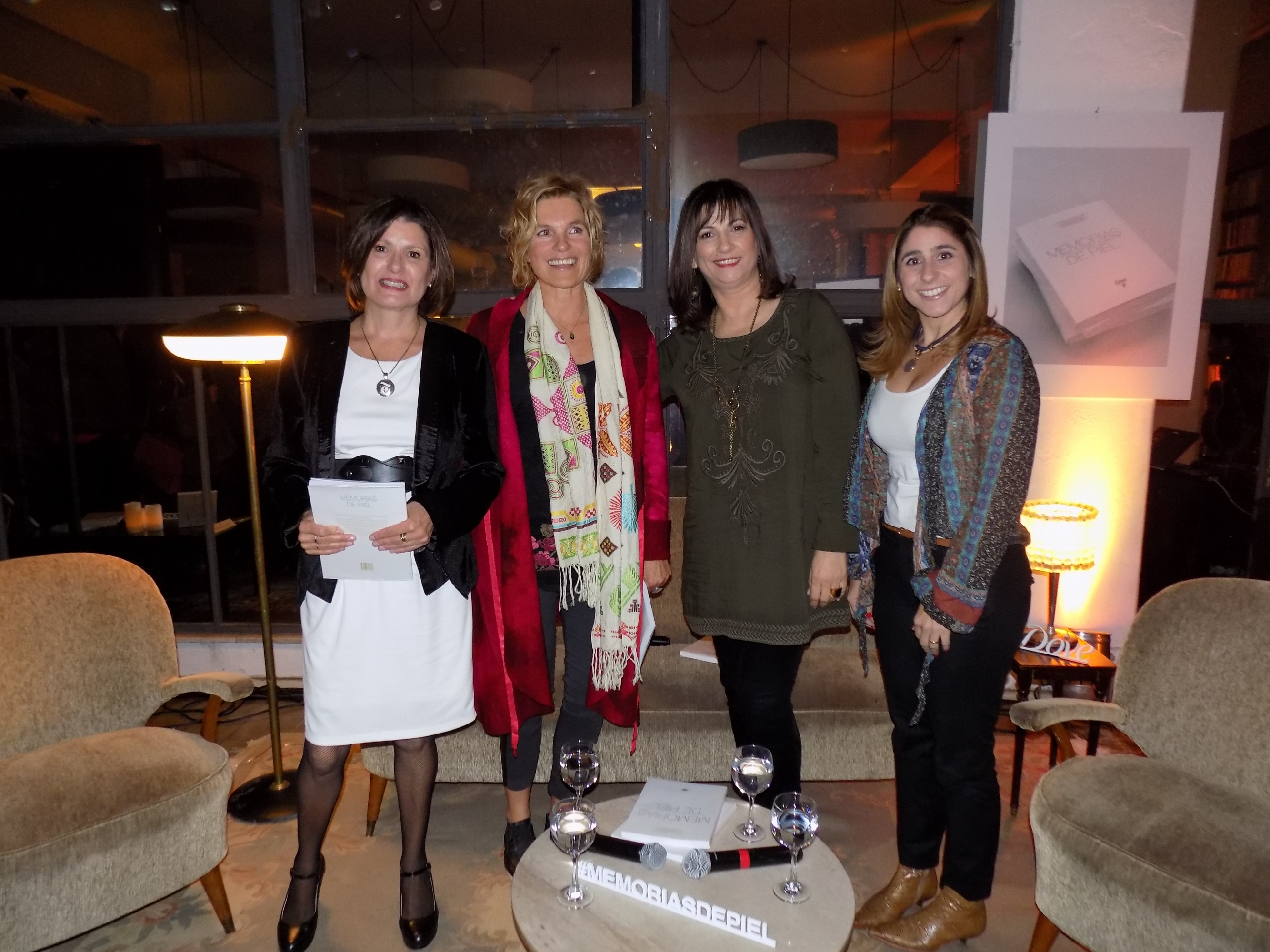 Teresa Cometto, Susette Kok, Blanca, Agustina Acosta.