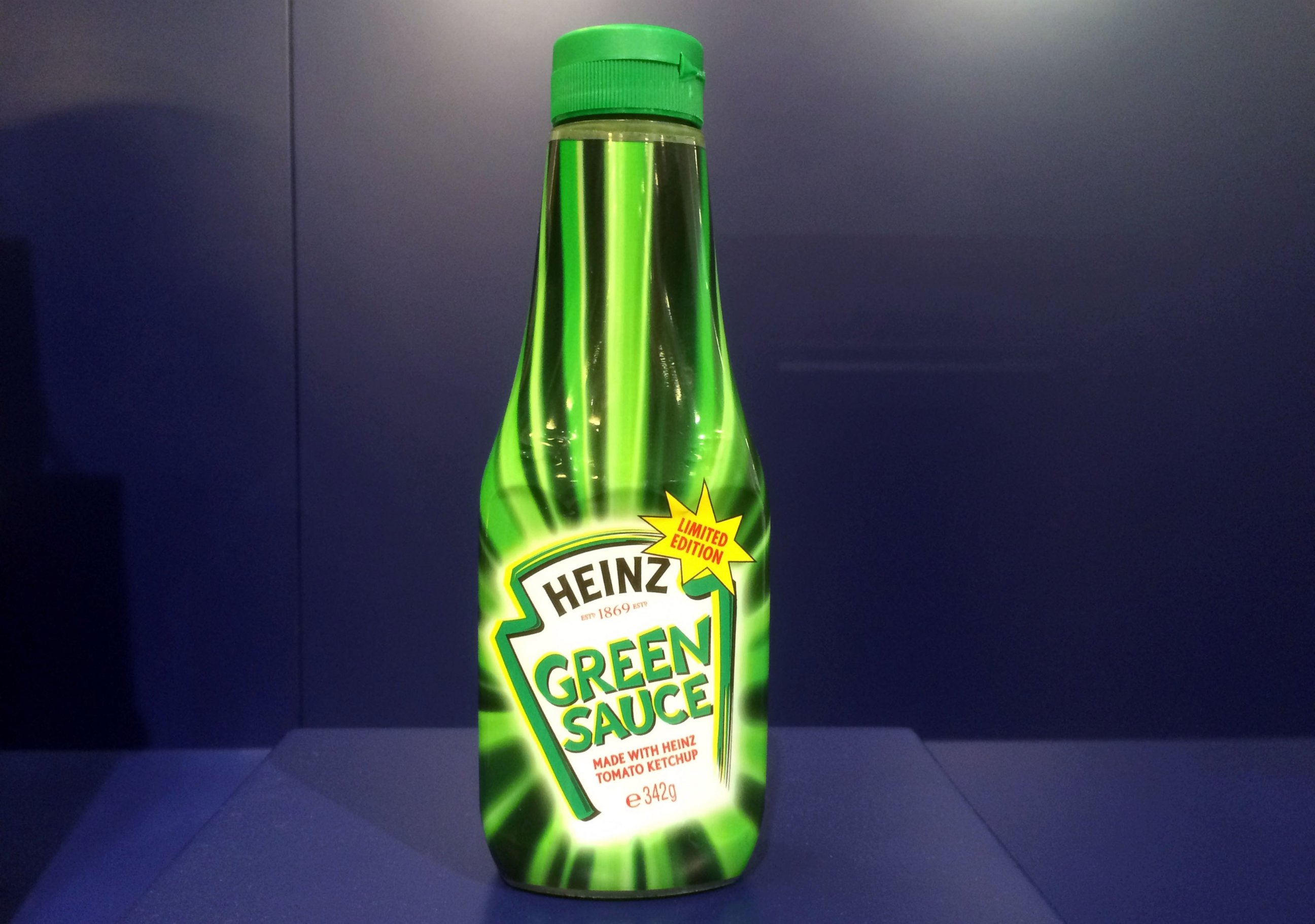 Heinz. El cambio al color verde en el año 2000 no resultó exitoso para la marca.
