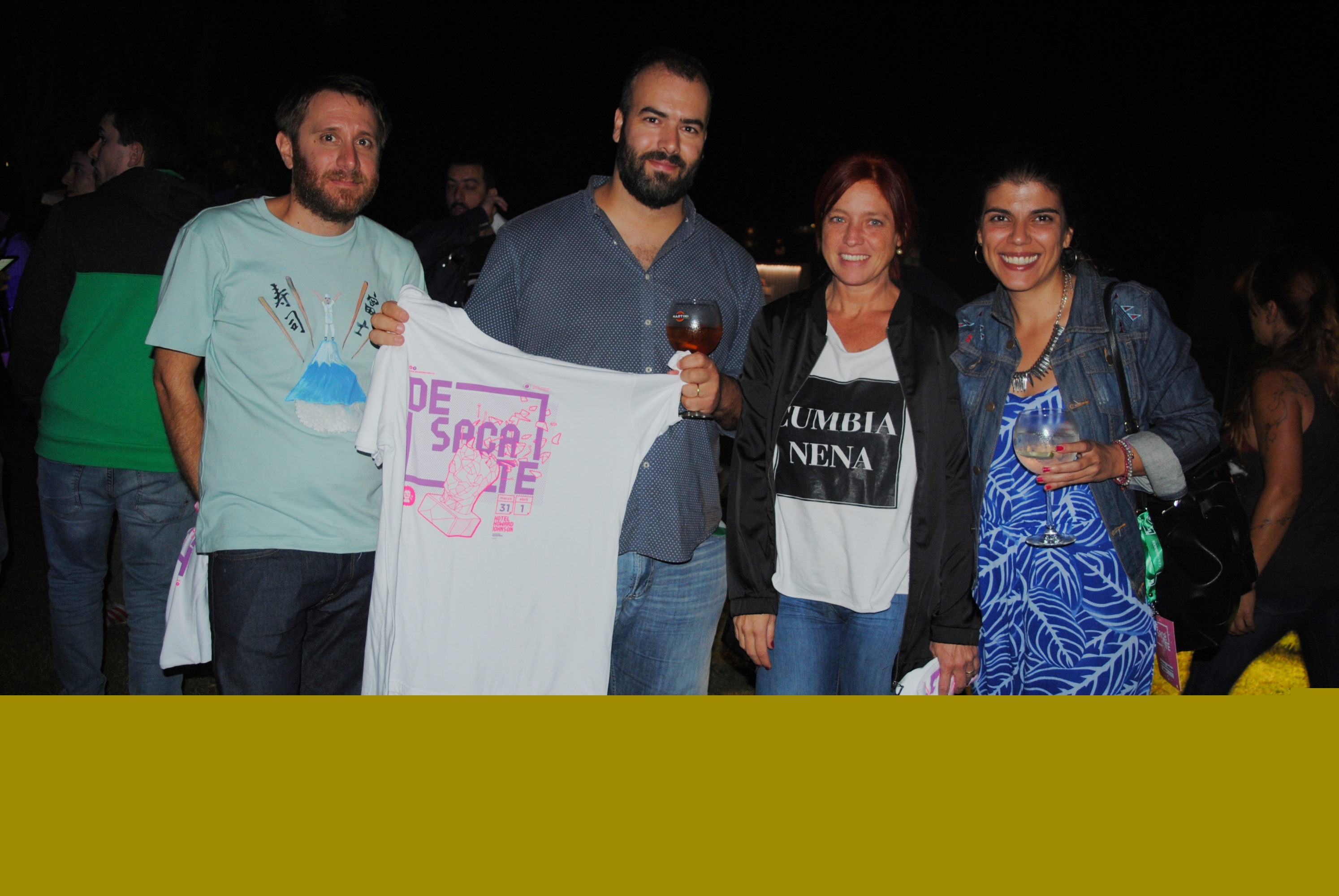 Julian Kanarek, Pablo Choca, Antonia Taboada, Mariana Cabrera.