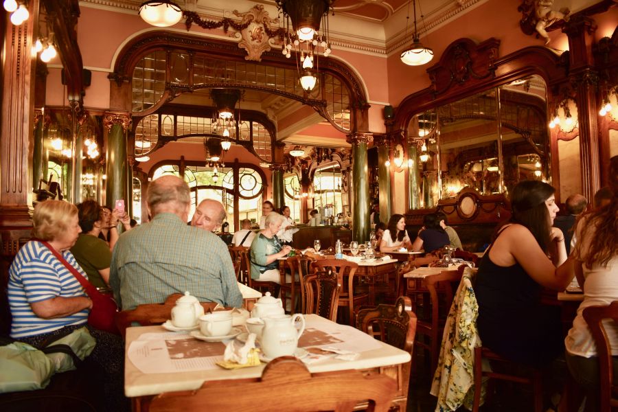 Café Majestic en Oporto. Foto: Mariana Malek