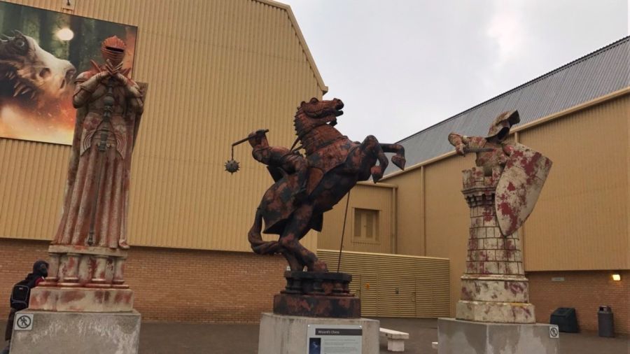 Tour por el estudio de Londres. Foto: Mariana Malek