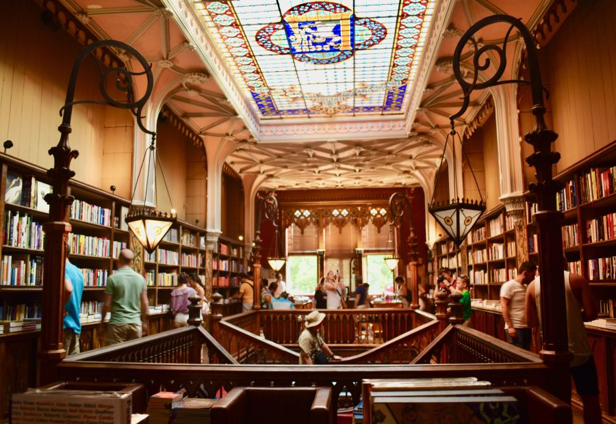 Livraria Lello en Oporto. Foto: Mariana Malek