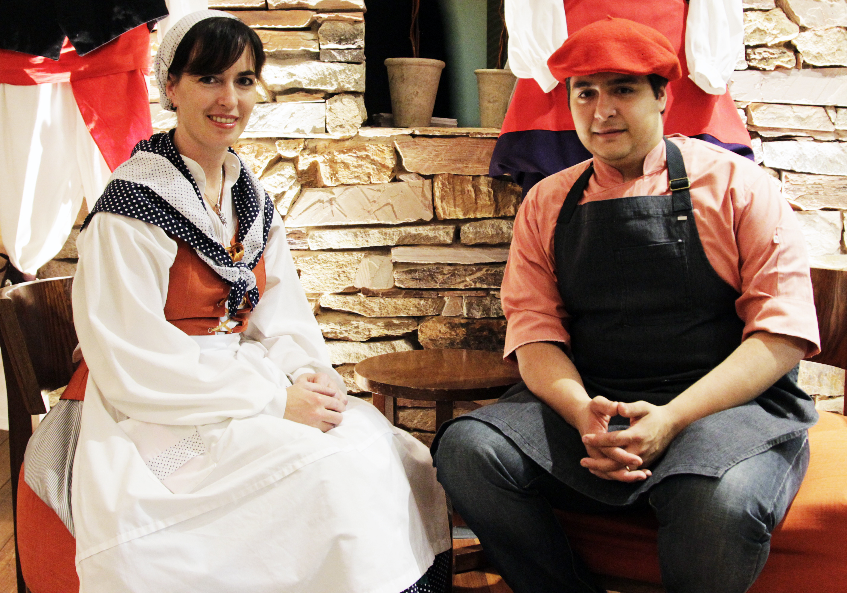 Andrea Bella, Edison López.