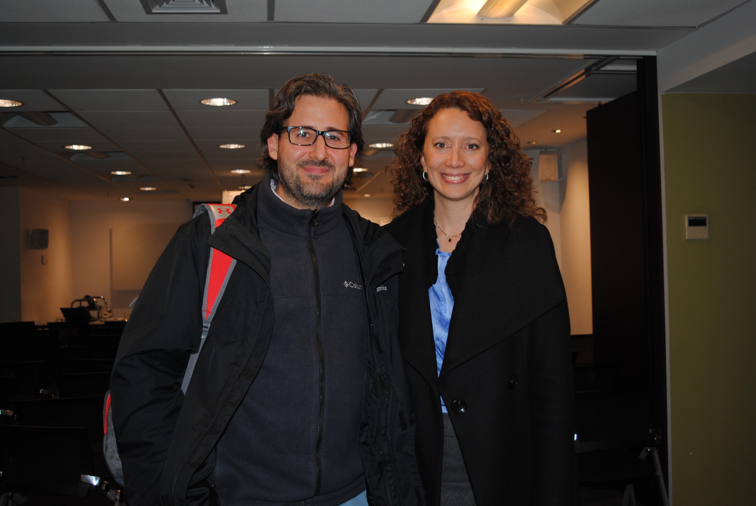 Julio Molla, Carolina García.