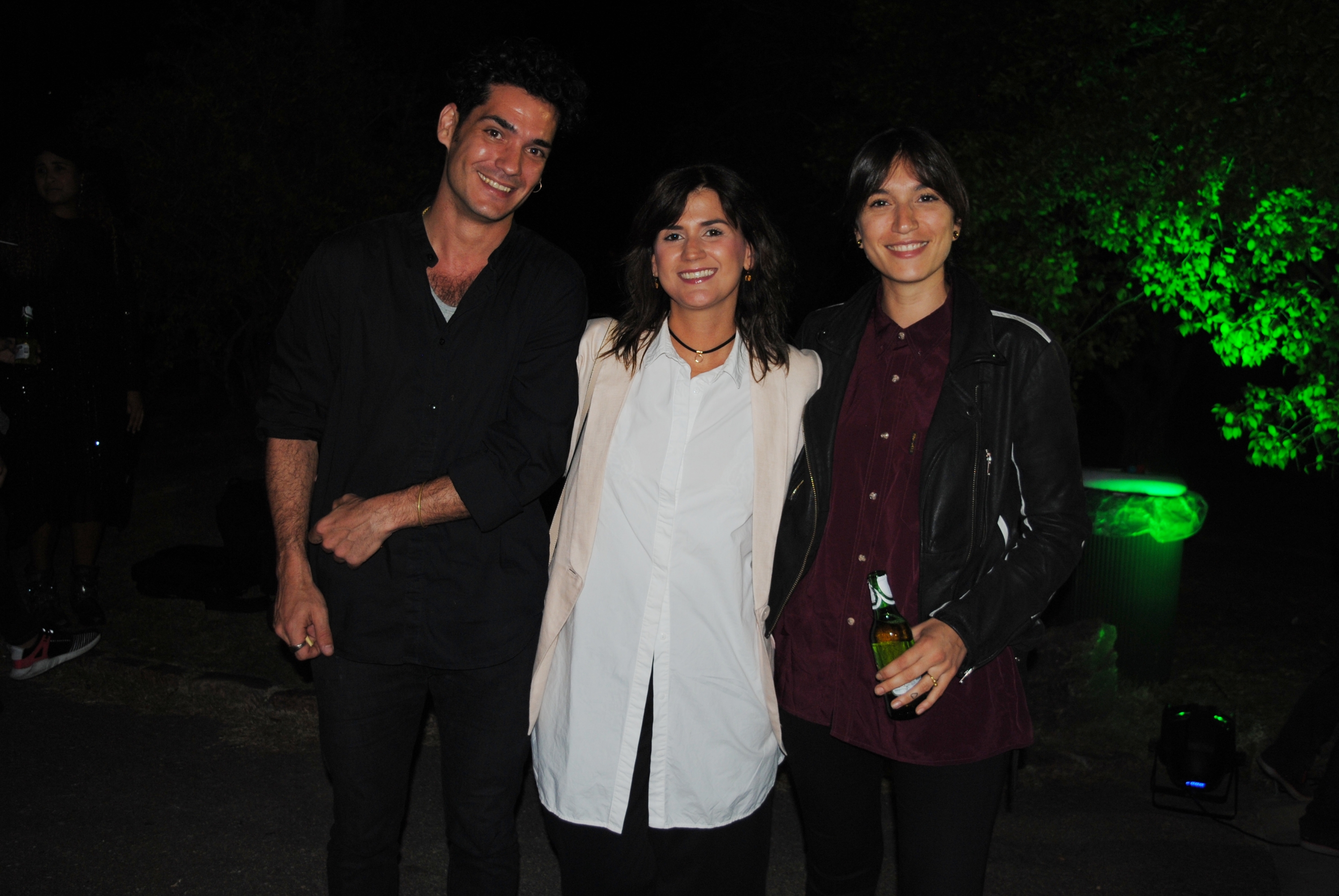 Marcelo Aguirre, Mariana Sanguinetti, Majo Rey.
