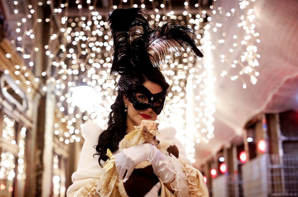Carnaval en Venecia. Foto: Reuters