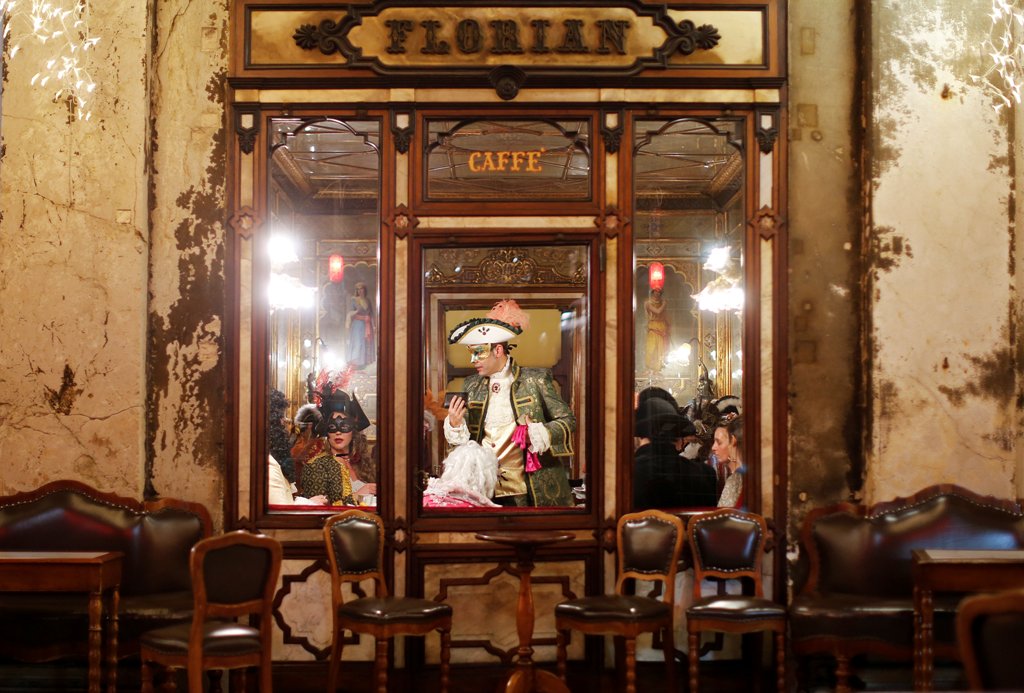 Carnaval en Venecia. Foto: Reuters