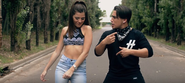 Yao Cabrera en su videoclip. Foto: captura