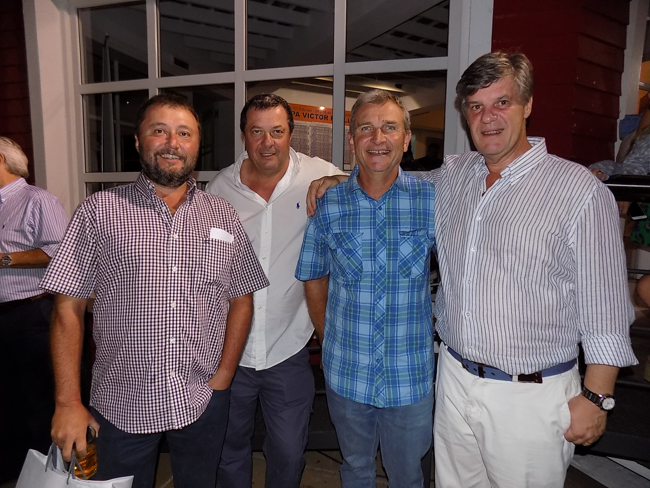 Raúl Villamil, Federico Slinger, Daniel Fontana Rosa, Diego Baldomir.