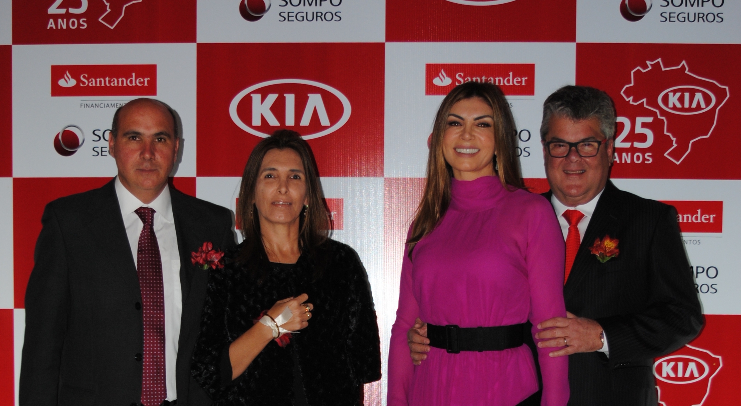 Antonio Correa, Catherine Tournaben, Leila Schuster, José Luis Gandini.