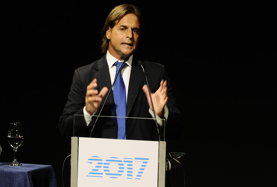 Lacalle Pou analizó la realidad tras el segundo año del Frente. Foto: D. Borrelli