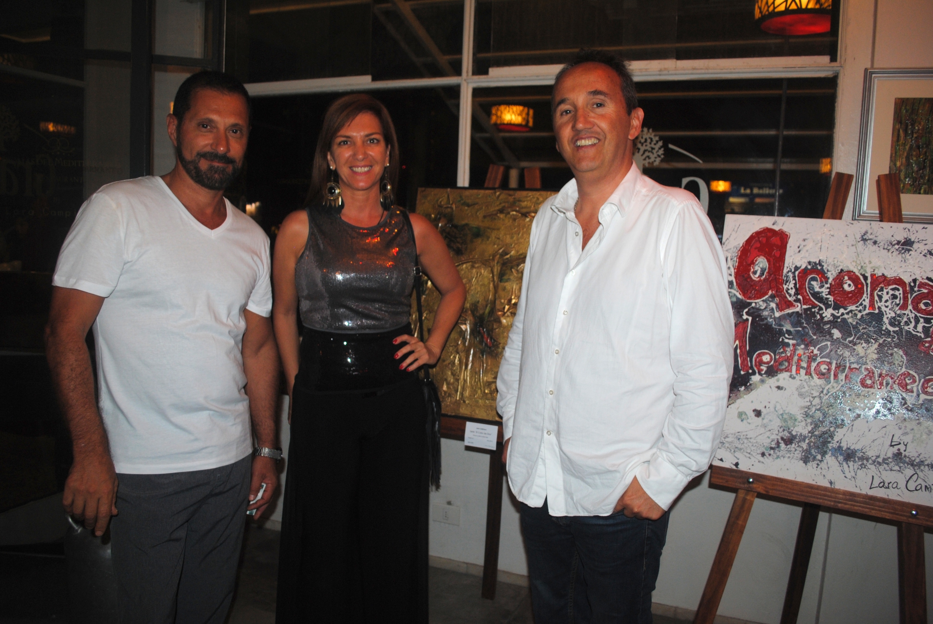 Pablo Suárez, Patricia Chabot, Horacio Maglione