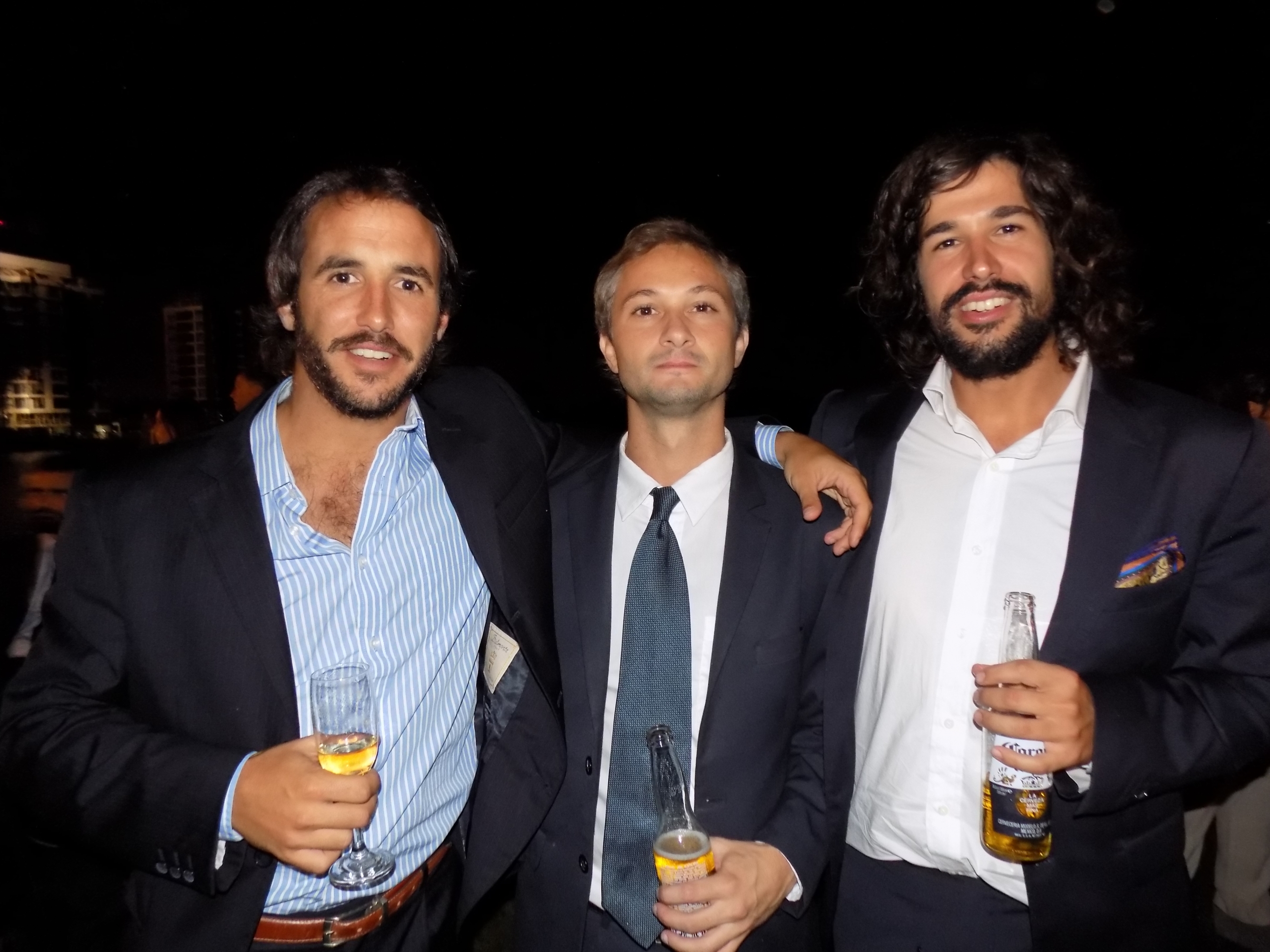 Christopher Brown, Diego Rodríguez, Horacio García.