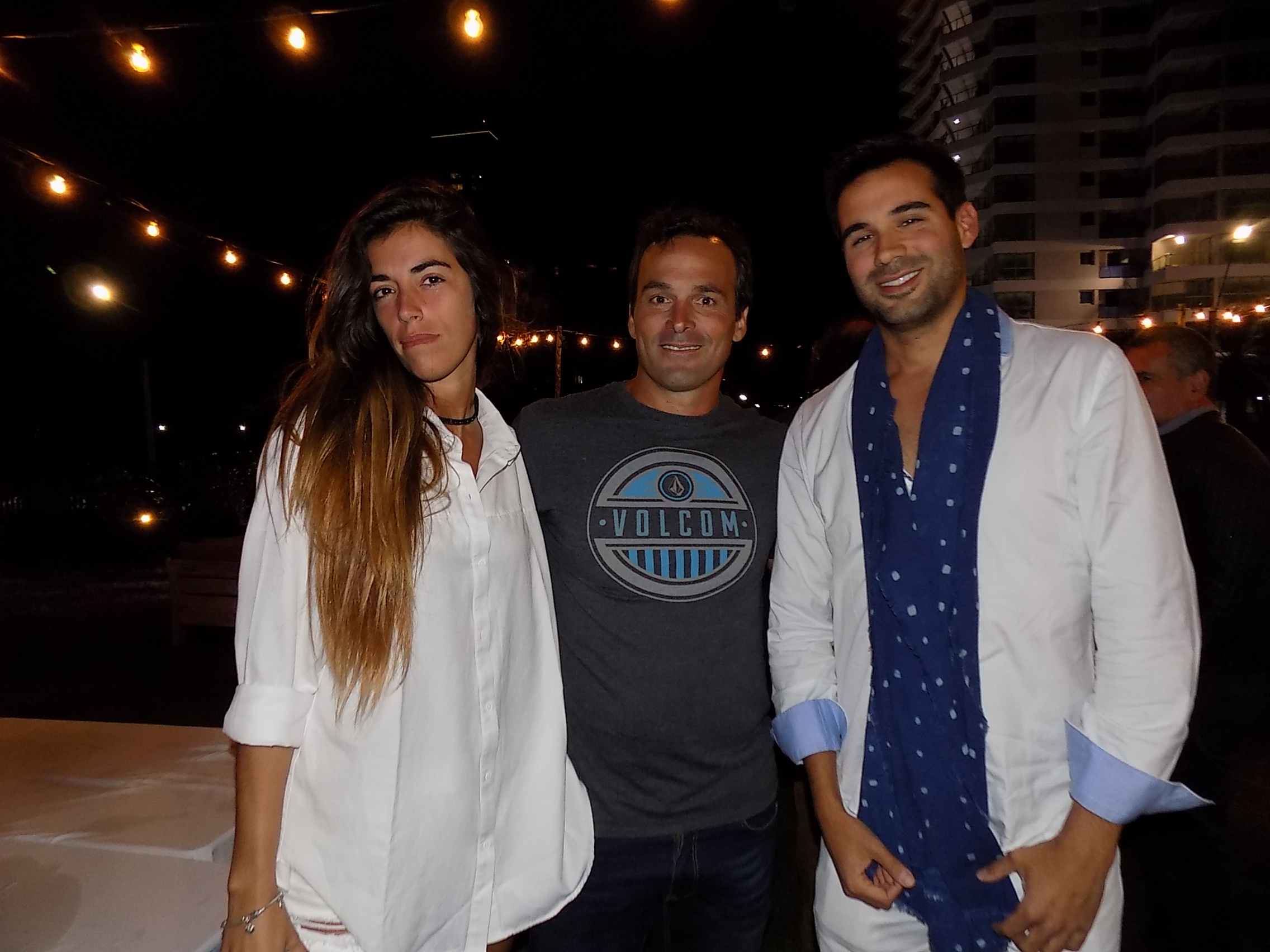 Agustina Sebe, Andrés Onis, Diego Charlone.