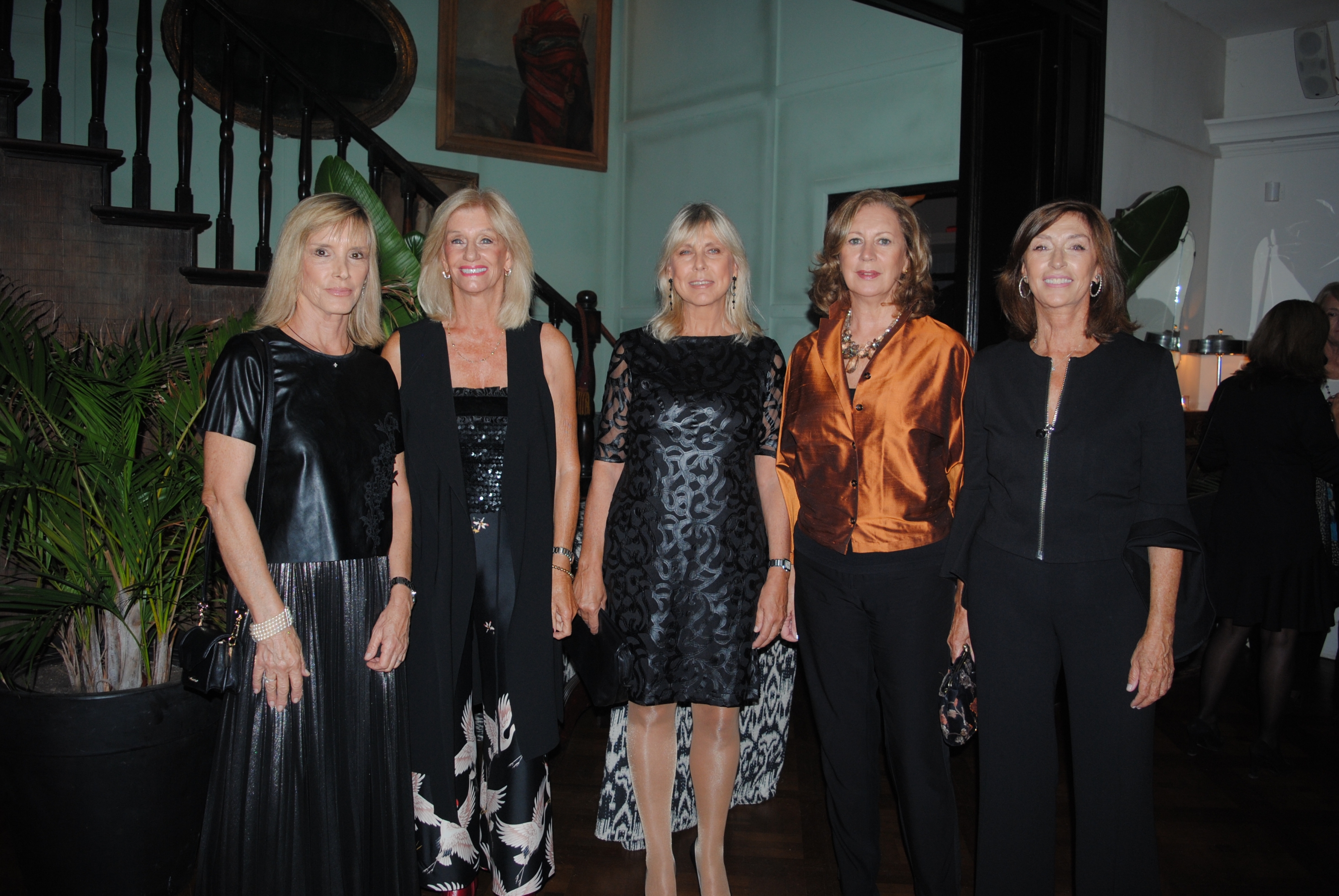 Clarice Buero, Mercedes Danvila, Claudia Vázquez de Sojo, Verónica Algorta, Ana María Estrázulas.