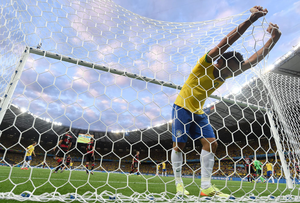 Humillación: Brasil goleado 7-1 por Alemania en la Copa 2014. Foto: EFE