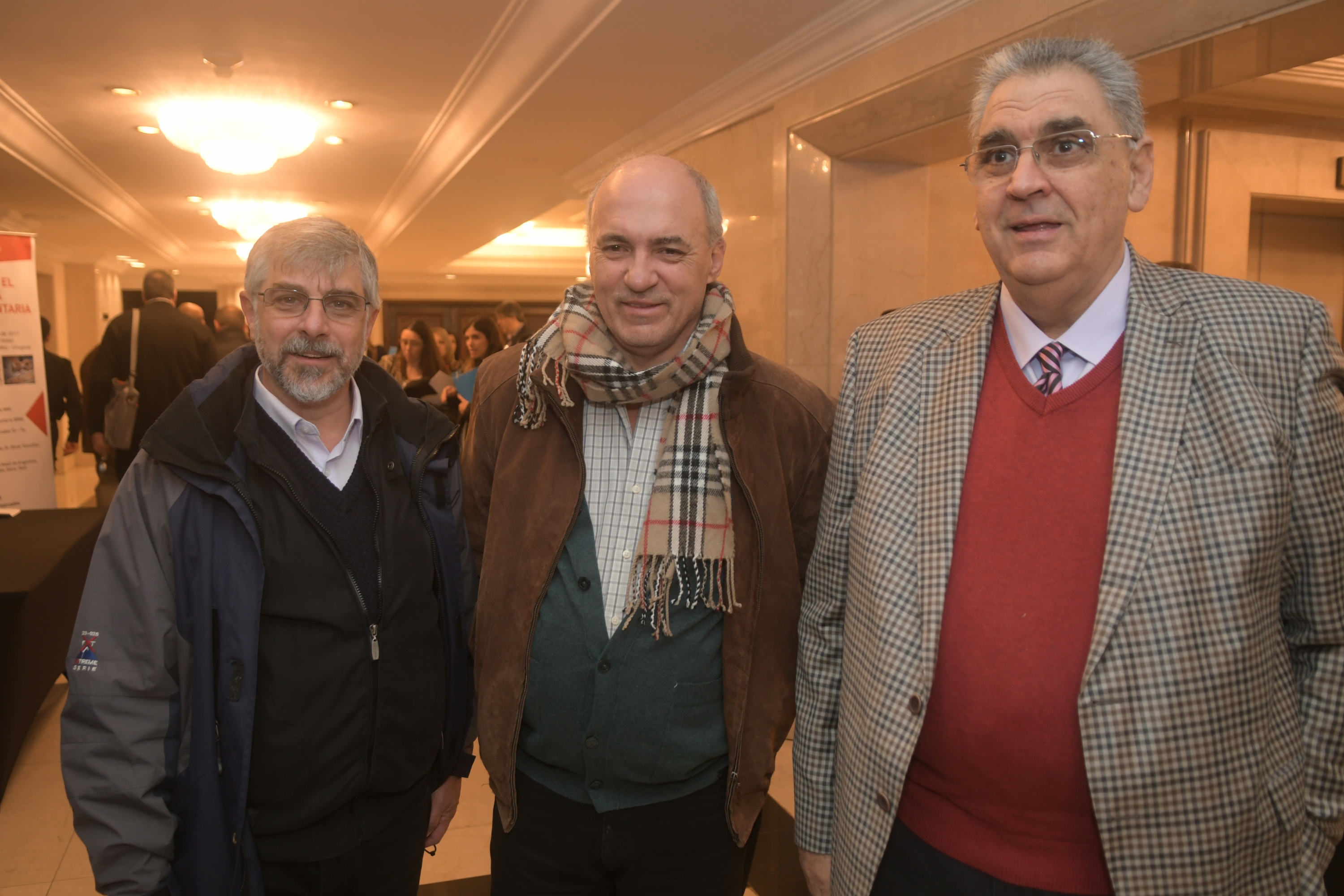 Marcelo Amado, Hugo Rousserie, Francisco Alderete.