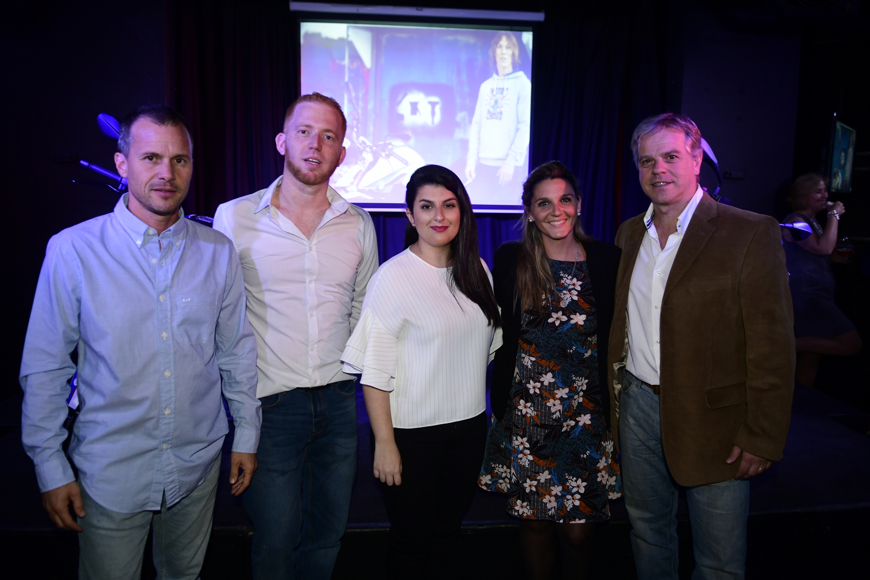 Pablo Etcheverry, Boris Goldenberg, Sirley Teixeria, Andrea Larmelde, Marco Miglia.