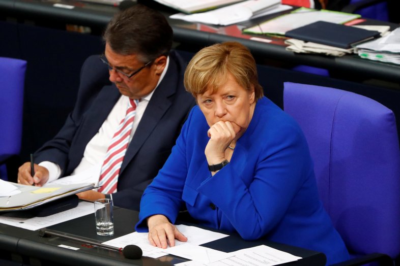 La canciller Angel Merkel votó en contra del matrimonio igualitario. Foto: Reuters.