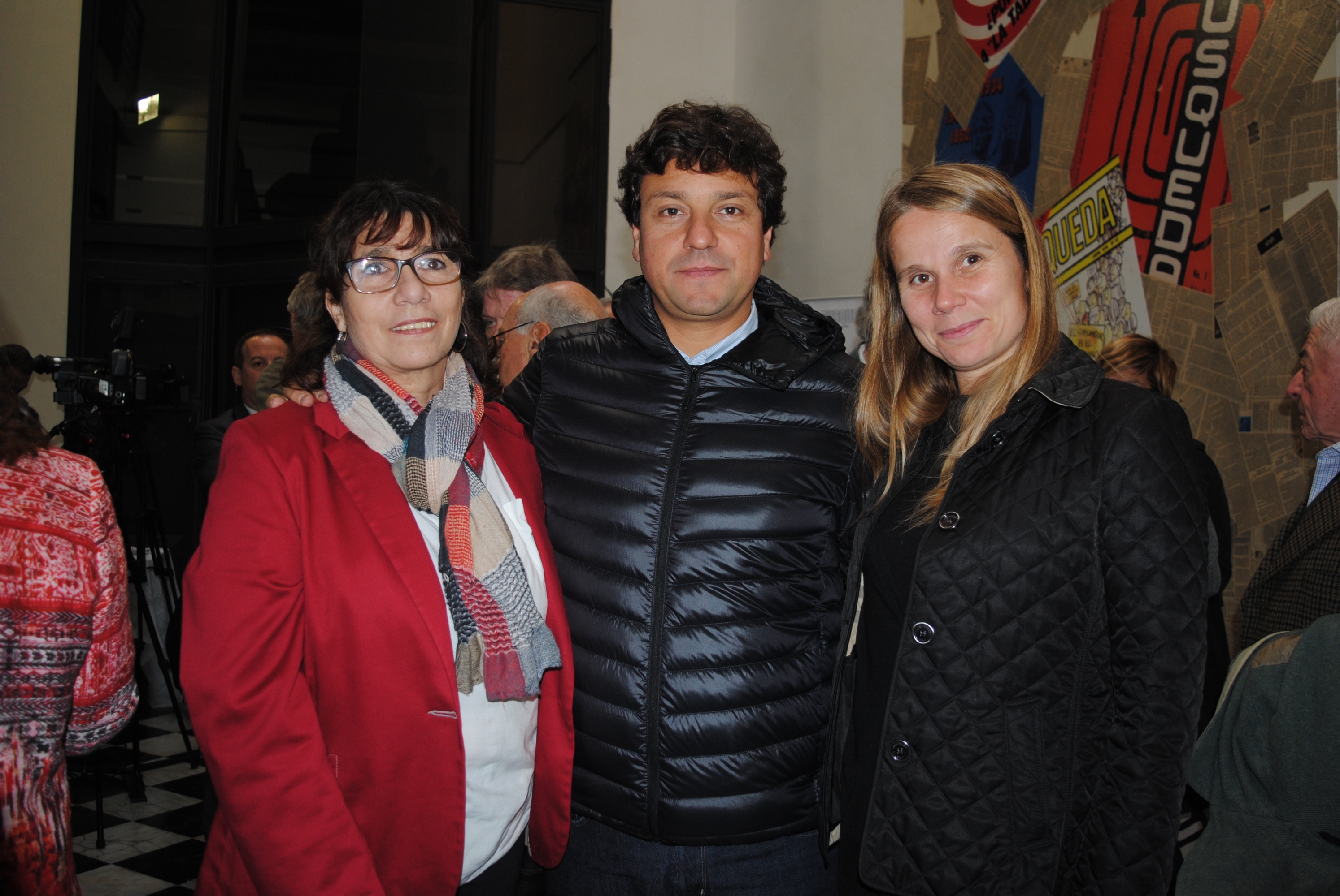 Adriana Otegui, Marcelo Conserva, Natalia Welker.