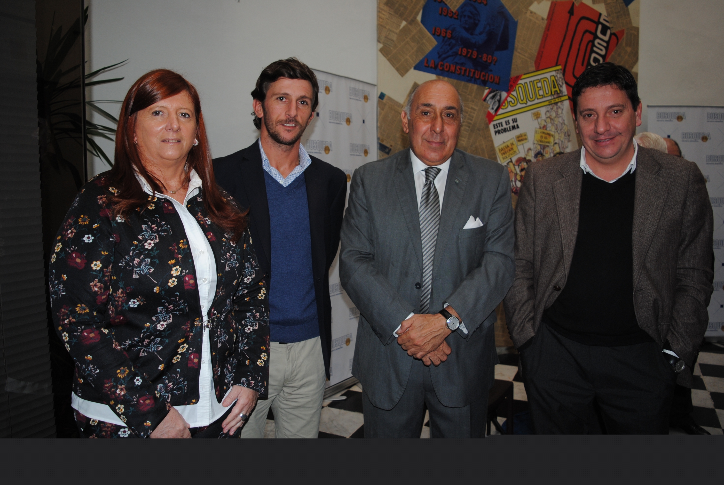 Estela Barrolic, Martín Cardoso, Rubek Orlando, José María Goicoechea.