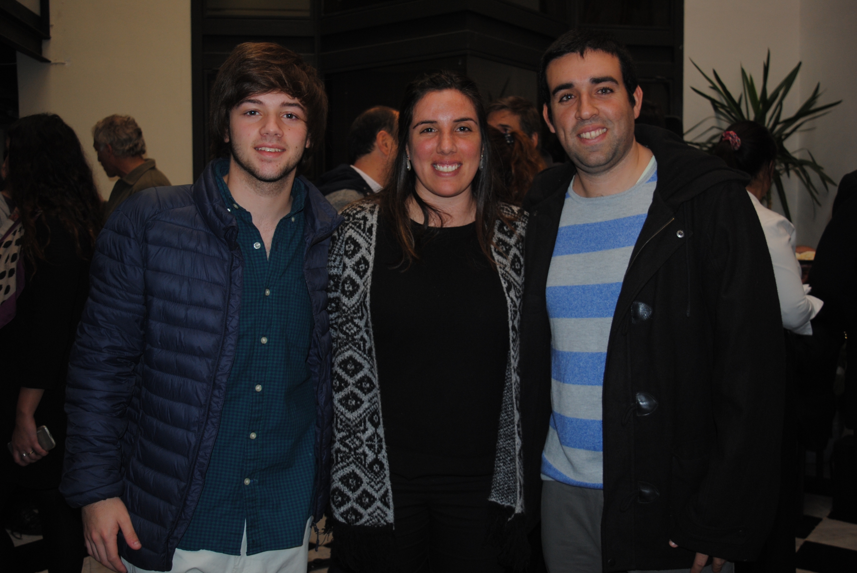 Juan Manuel, Tatiana y Santiago Paolillo.
