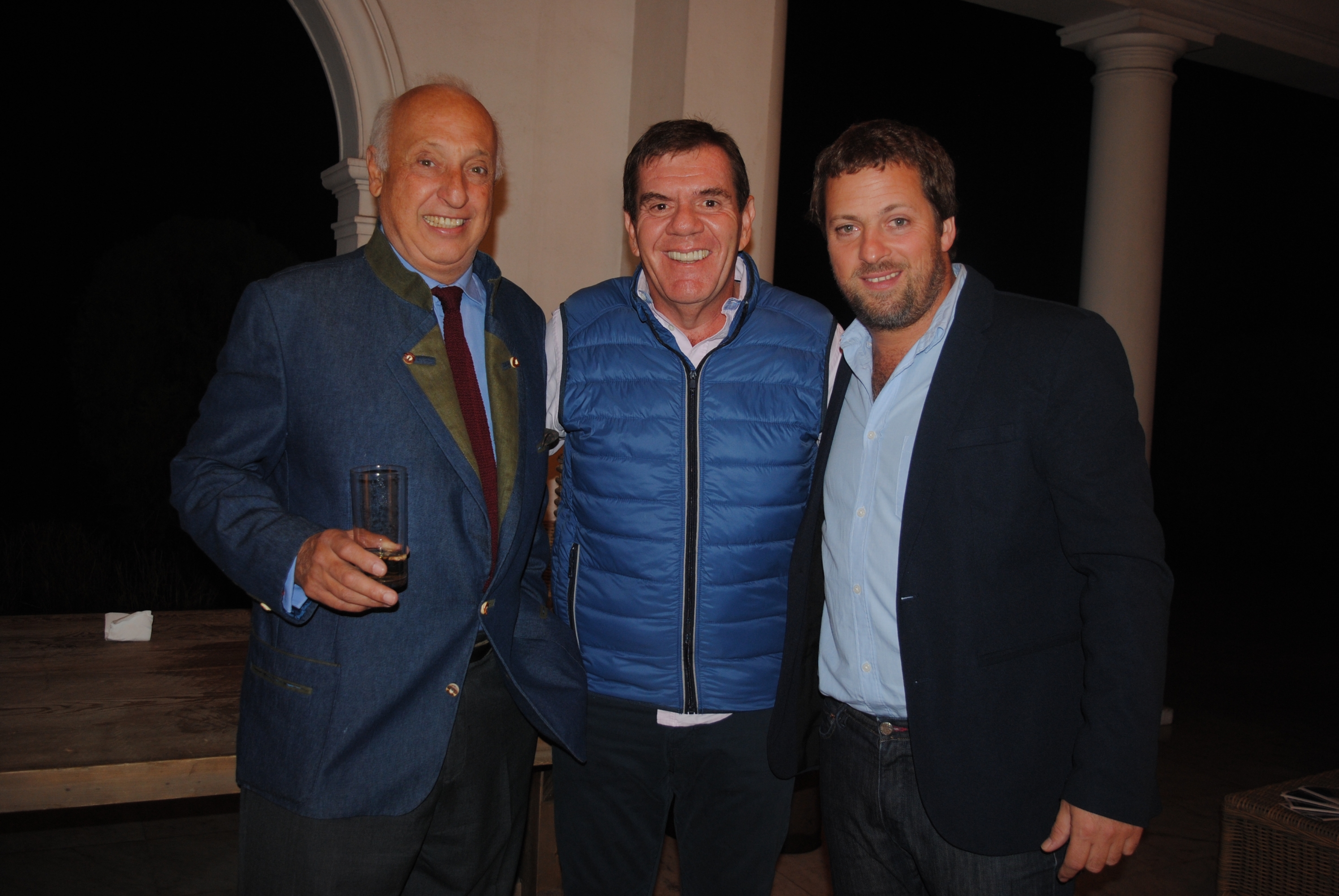 José Noguerol, Embajador de Argentina Guillermo Montenegro, Nicolás Noguerol.