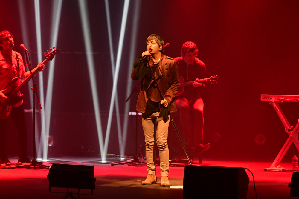 Babasónicos en el Teatro Solís. Foto: Marcelo Bonjour